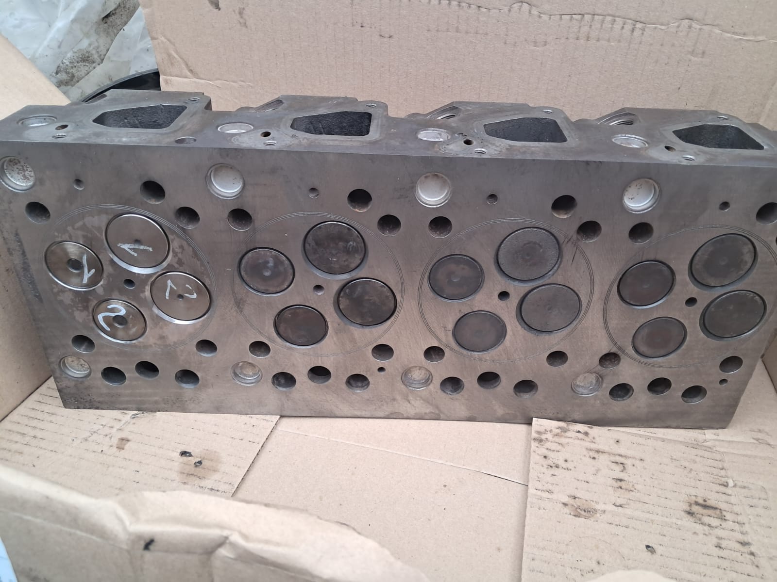 Головка блока цилиндров man tgl